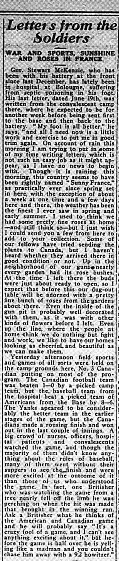 Paisley Advocate, July 10, 1918